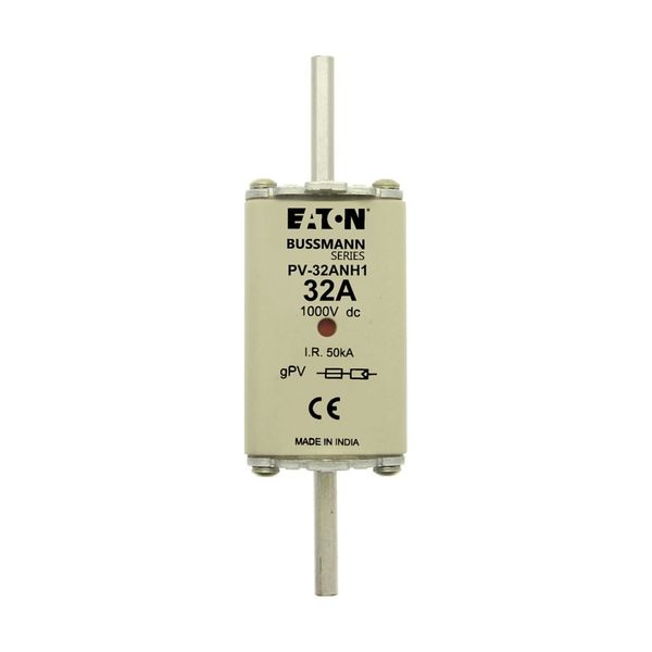 Fuse-link, high speed, 355 A, DC 1000 V, NH3, gPV, UL PV, UL, IEC, dual indicator image 26