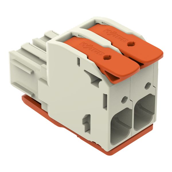 832-1102/322-000 1-conductor female connector; lever; Push-in CAGE CLAMP® image 3