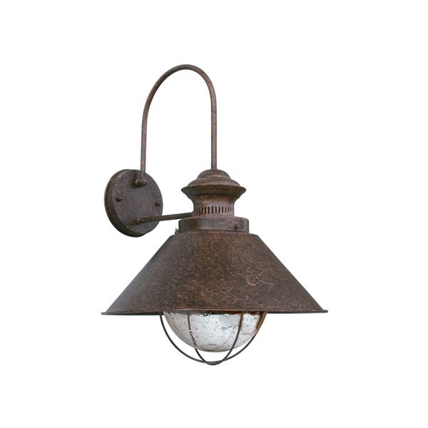 NAUTICA-P RUST WALL LAMP 1 X E27 12W image 1