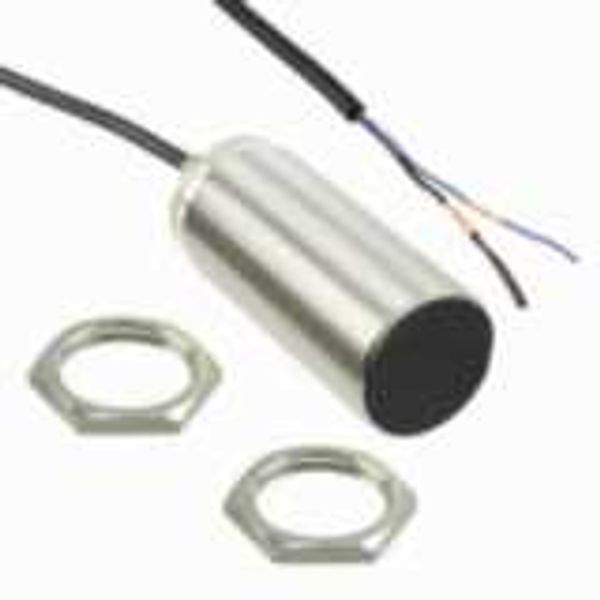 Proximity sensor, inductive, nickel-brass, long body, M30, shielded, 1 image 3