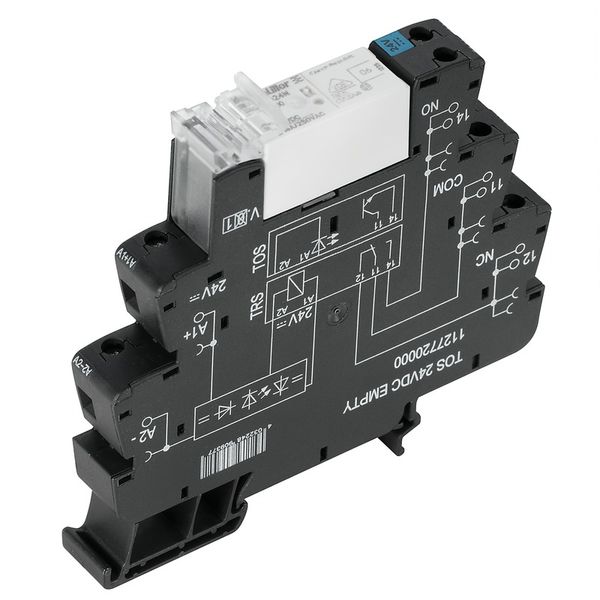Relay module, 12 V DC ±20 %, Green LED, Free-wheeling diode, Reverse p image 2