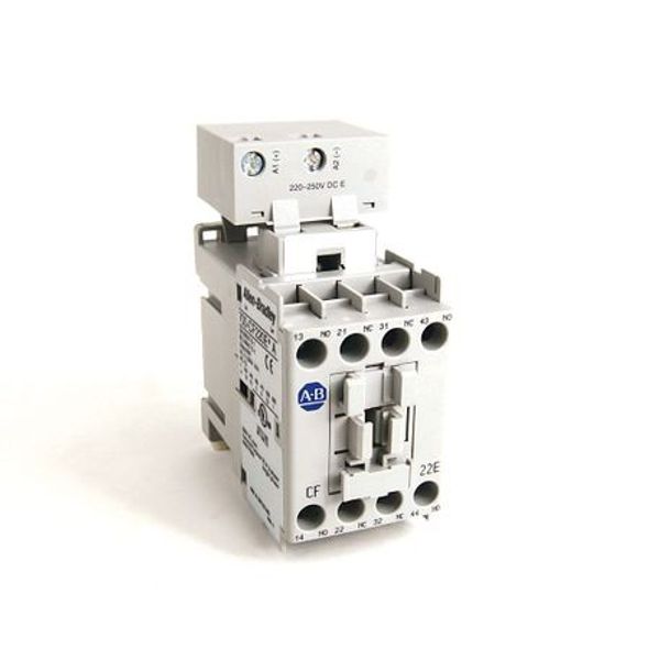 Allen-Bradley 700-CFM220EJ Industrial Relay, 24V50/60Hz/24VDC Elec Cl, Screw Terminals, Master Contact, 2 NOC & 2 NCC image 1