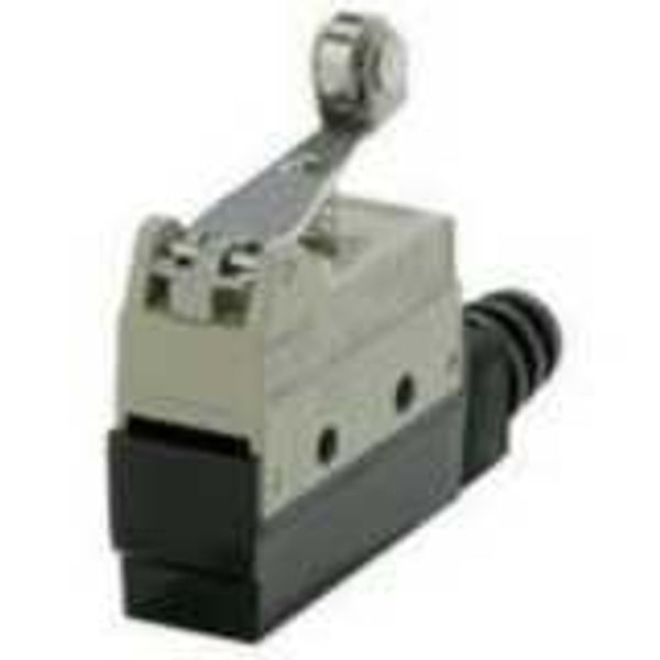 Enclosed switch, hinge roller lever, SPDT, 10A image 3