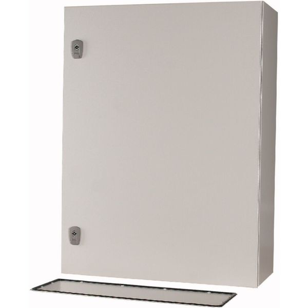 Wall enclosure with mounting plate, HxWxD=800x600x250mm image 7