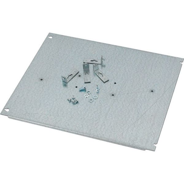 Mounting plate, +mounting kit, for GS 2, vertical, 3p, HxW=400x600mm image 3