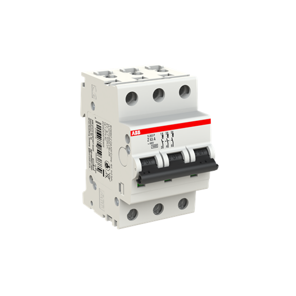 S203P-Z63 Miniature Circuit Breaker - 3P - Z - 63 A image 4