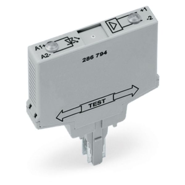 Optocoupler module Nominal input voltage: 24 VDC Output voltage range: image 1