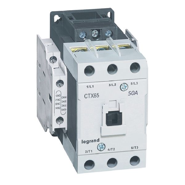 CTX CONTACTOR 3P 50A 2NO2NC 48V AC SCREW SZ4 image 1