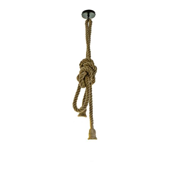 Winery 2-Light Rope Pendant Ceiling Lamp image 1