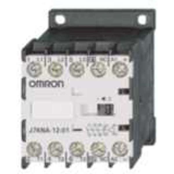Contactor, 3-pole, 12 A/5.5 kW AC3 (20 A AC1) + 1B auxiliary, 24 VAC image 1