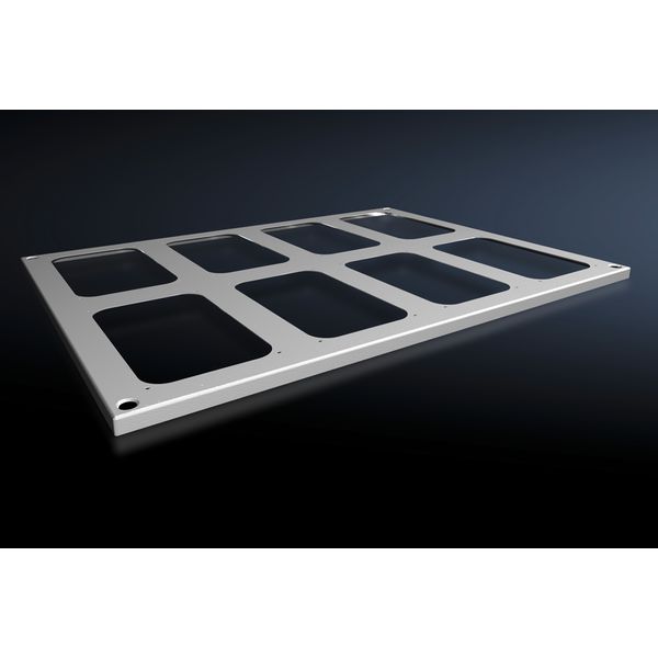 VX Roof plate, WD: 800x600 mm, for cable entry glands image 1