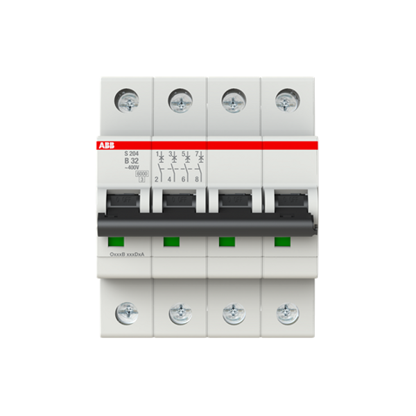 S201M-D1 Miniature Circuit Breaker - 1P - D - 1 A image 2