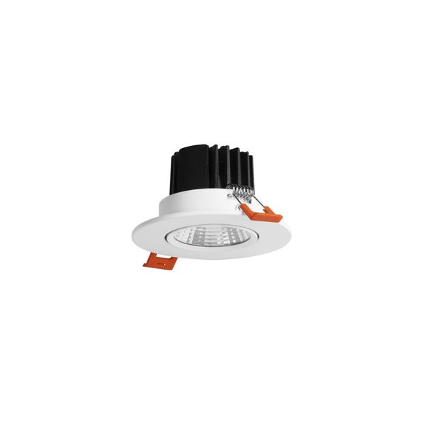 Downlight IP23 Base Ø95mm LED 6.1W 3000K White 518lm image 1