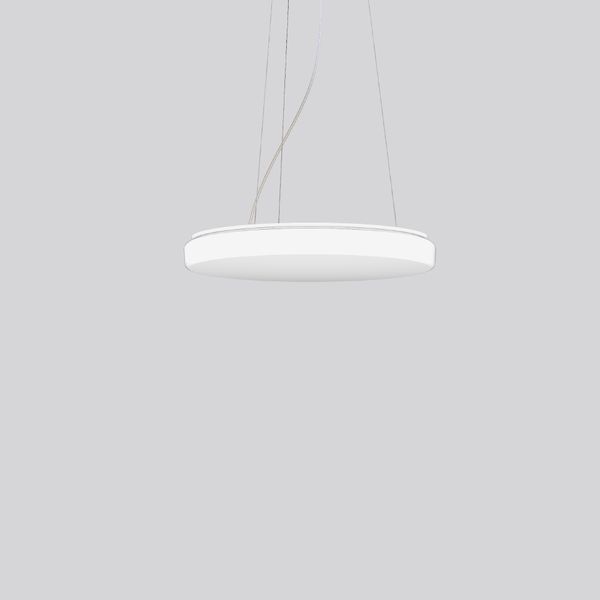 Flat Polymero Kreis Slim, 40 W, 3700 lm, 830, white, DALI Pendant lumi image 2