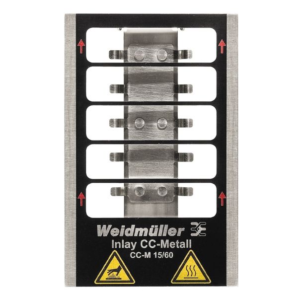 Inlay (device marking), Marker type: CC-M 15/60, Version: Holder for 5 image 1