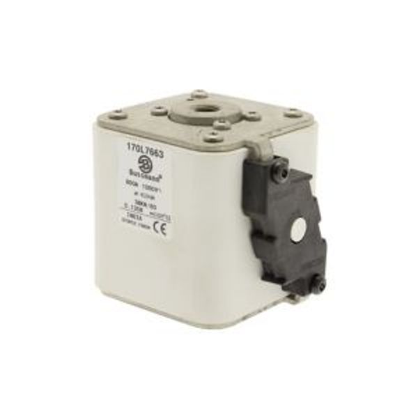 Fuse-link, high speed, 800 A, AC 1000 V, Size 3, 76 x 92 x 83 mm, aR, IEC, single indicator image 11