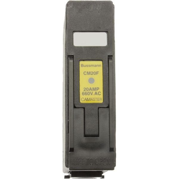 Fuse-holder, LV, 20 A, AC 690 V, BS88/A1, 1P, BS, black image 2