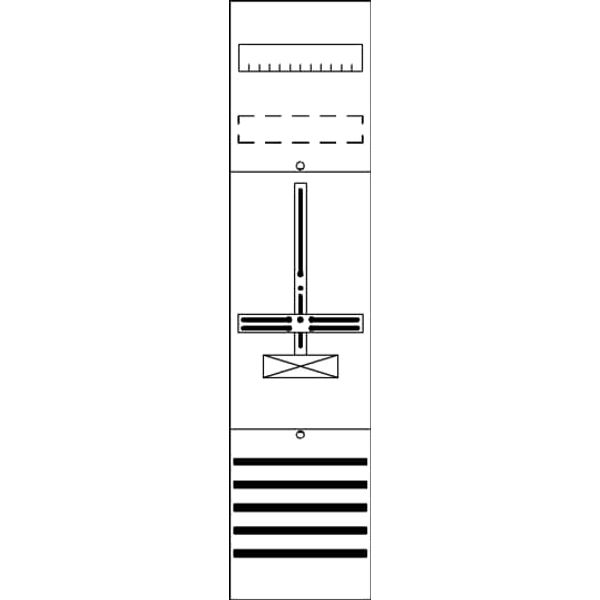 FD17 Meter panel , 1050 mm x 250 mm (HxW), Rows: 0 image 17