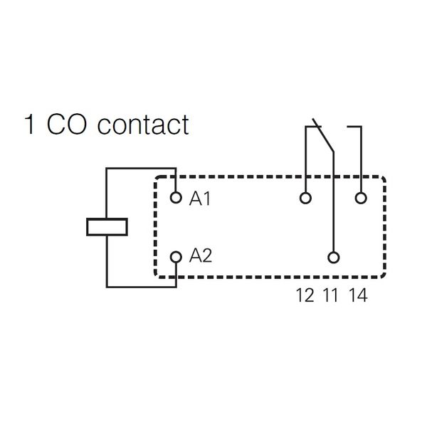 PCB Relay 1 C/O 12VDC 12A pinning 3.5 image 2