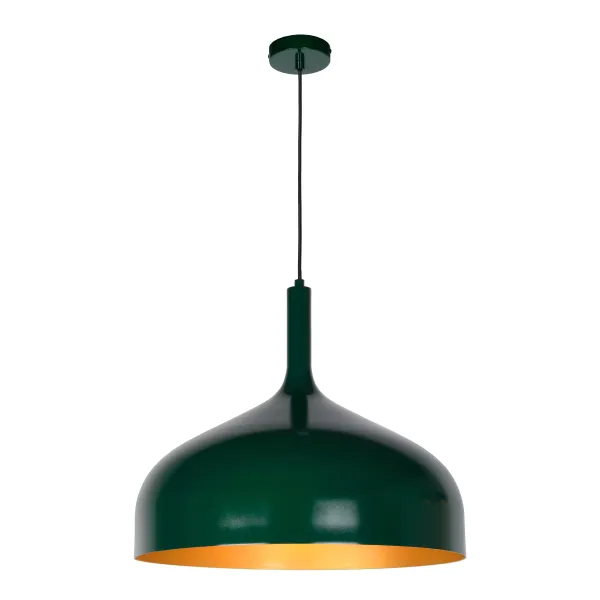 Lucide ROZALLA - Pendant light - Ø 50 cm - 1xE27 - Green image 1