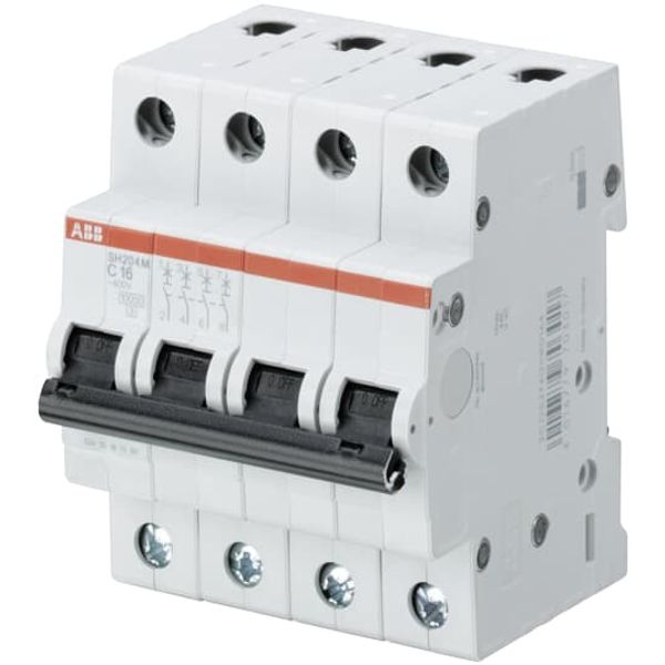 SH204M-C20 Miniature Circuit Breaker - 4P - C - 20 A image 1