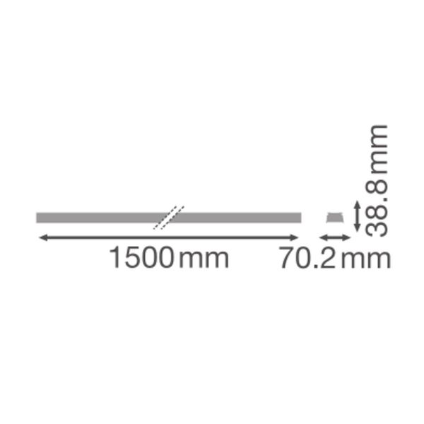 TruSys® FLEX ENERGY RAIL 8-POLE 1500 8P END WT image 6