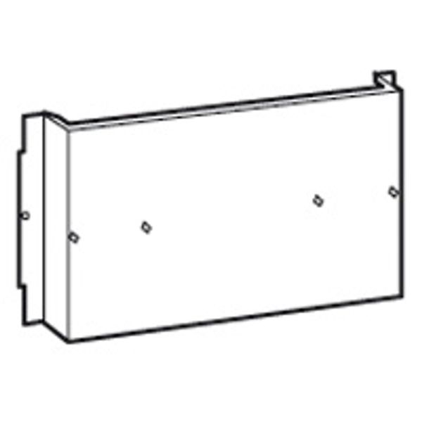 Fixing device XL³ 800 cable sleeves 204 23/24 - DPX 250/630 + elcb - vertical image 1