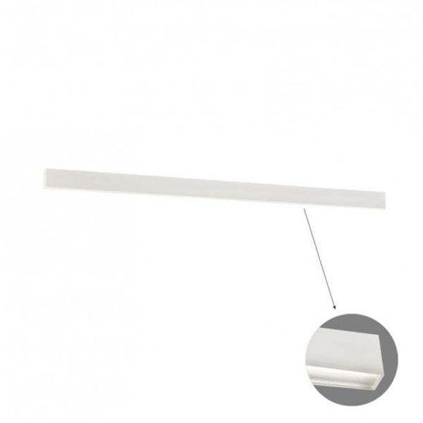 Linear Ceiling L2260 3000K White Microprismatic Di image 1