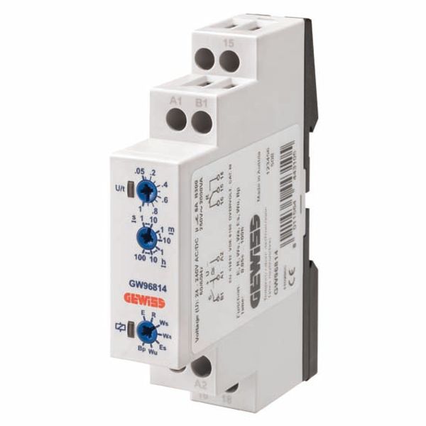 MULTIFUNCTION TIMER - 24…240Vac/dc - 1 MODULE image 2