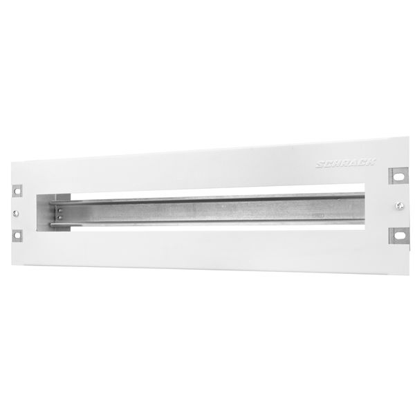 19" DIN-rail panel, 3U, RAL7035 image 3