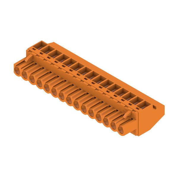 PCB plug-in connector (wire connection), 5.00 mm, Number of poles: 15, image 2