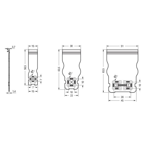 831-3205/135-000 1-conductor male connector; Push-in CAGE CLAMP®; 10 mm² image 7