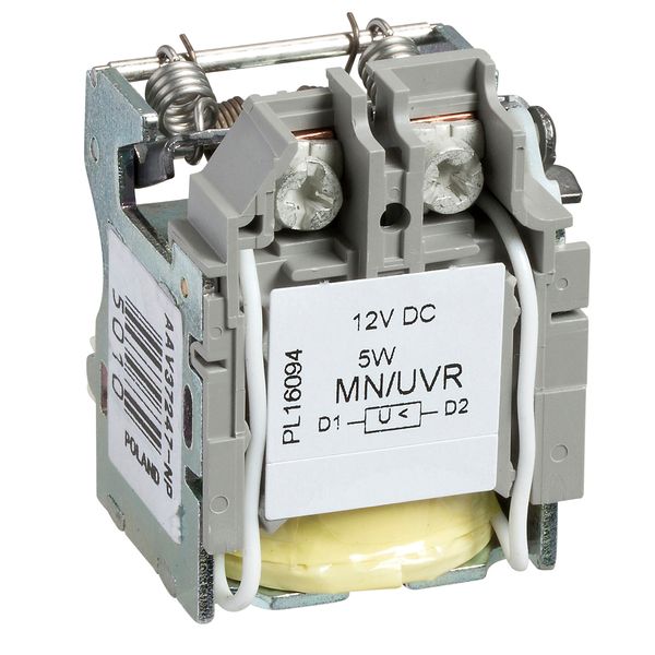 MN undervoltage release, ComPacT NSX, rated voltage 110/130 VAC 50/60 Hz, screwless spring terminal connections image 1