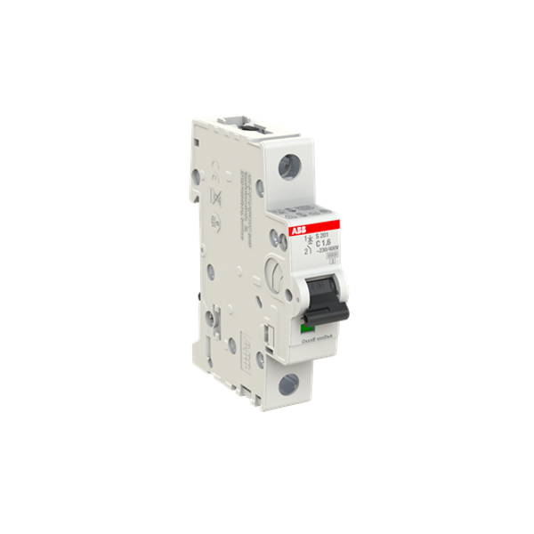 S201-C1.6 Miniature Circuit Breaker - 1P - C - 1.6 A image 2