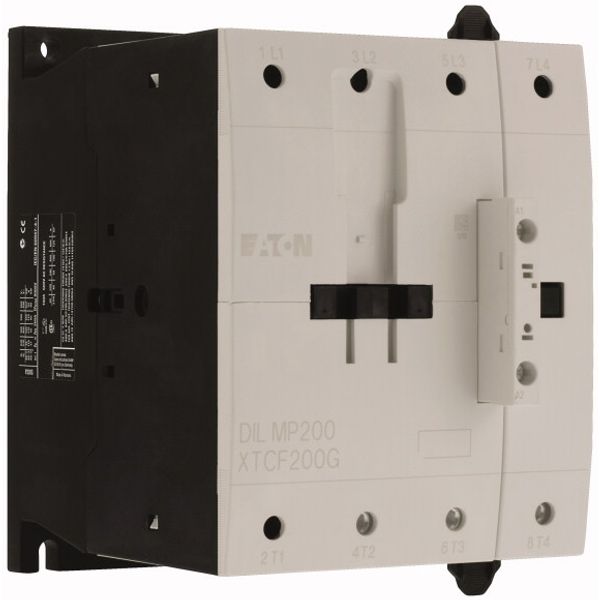 Contactor, 4 pole, 200 A, RAC 240: 190 - 240 V 50/60 Hz, AC operation image 4