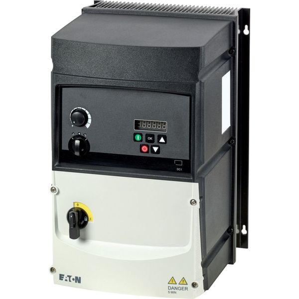 Variable frequency drive, 400 V AC, 3-phase, 39 A, 18.5 kW, IP66/NEMA 4X, Radio interference suppression filter, Brake chopper, 7-digital display asse image 11