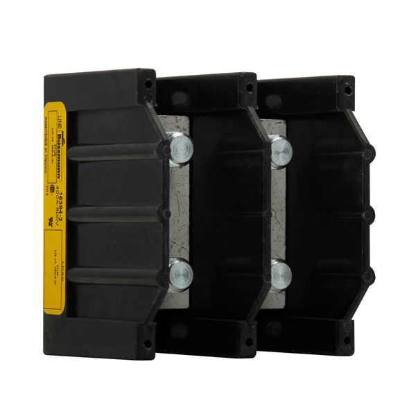 Terminal block, low voltage, 400 A, AC 600 V, DC 600 V, 2P, UL image 24