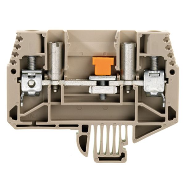 Test-disconnect terminal, Screw connection, 6 mm², 630 V, 41 A, slidin image 1