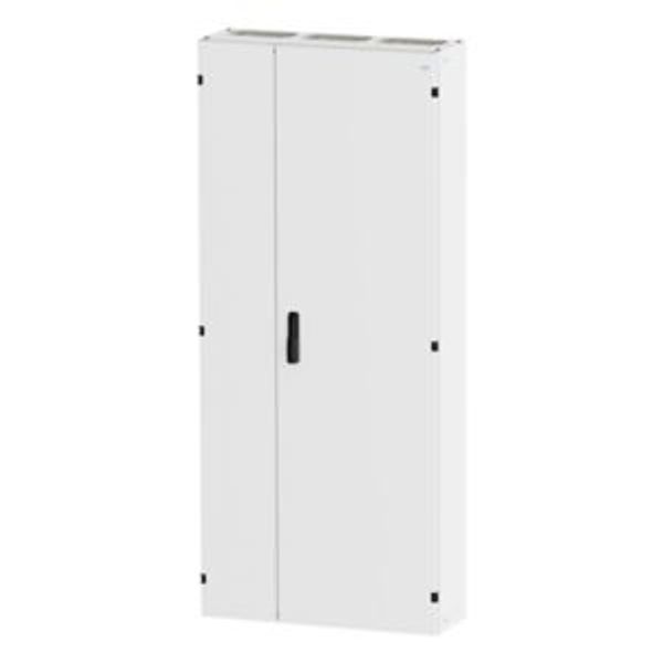 Floor-standing distribution board EMC2 empty, IP55, protection class II, HxWxD=1850x800x270mm, white (RAL 9016) image 1
