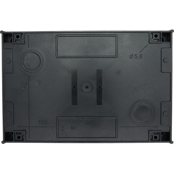 Main switch, P3, 63 A, surface mounting, 3 pole, 1 N/O, 1 N/C, STOP function, With black rotary handle and locking ring, Lockable in the 0 (Off) posit image 21