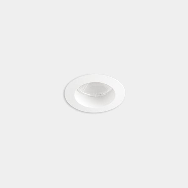 Downlight Play Deep Round Fixed Emergency 6.4W LED warm-white 2700K CRI 90 27.1º ON-OFF Black IP54 473lm image 1