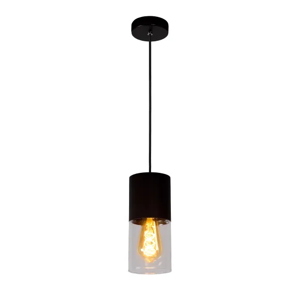 ZINO Pendant E27/60W Coffee /  Clear Glass image 1