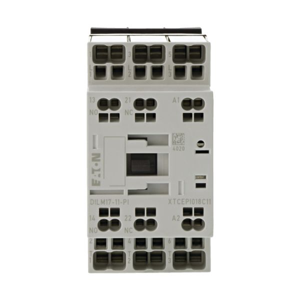 Contactor, 3 pole, 380 V 400 V 8.3 kW, 1 N/O, 1 NC, 230 V 50/60 Hz, AC operation, Push in terminals image 18
