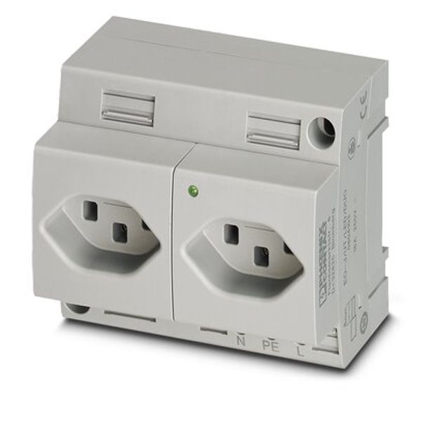 EO-J/UT/LED/DUO - Double socket image 1