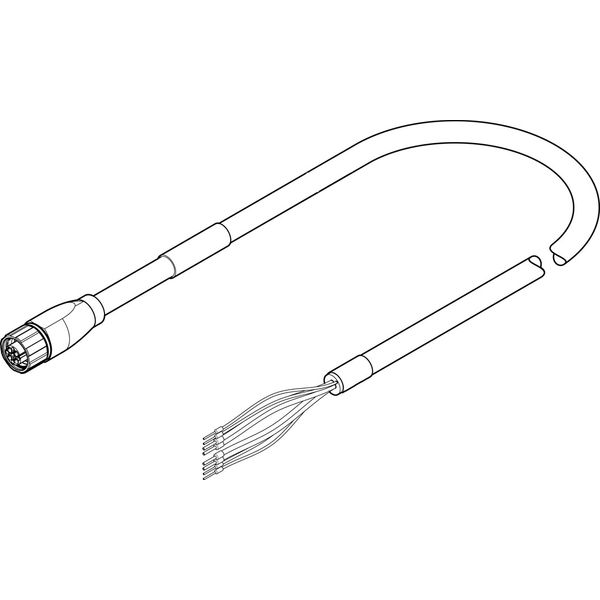 NEBM-M16G8-E-5-Q7-LE8-1 Motor cable image 1