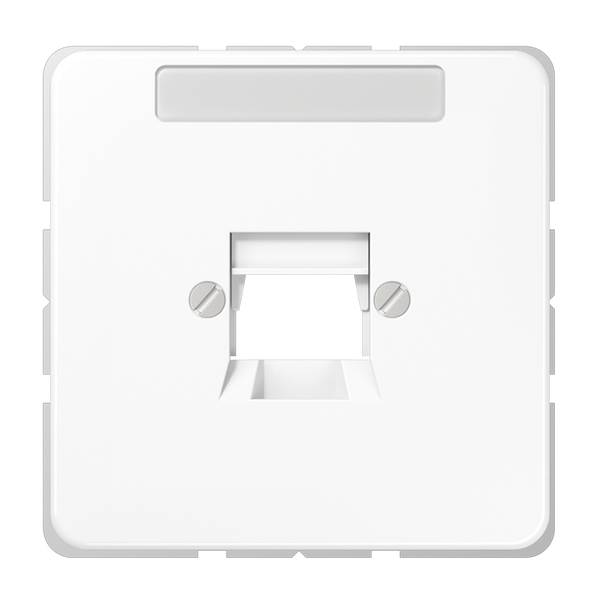 Center plate w. shutter f. mod. jack CD569-15NWEWW image 1