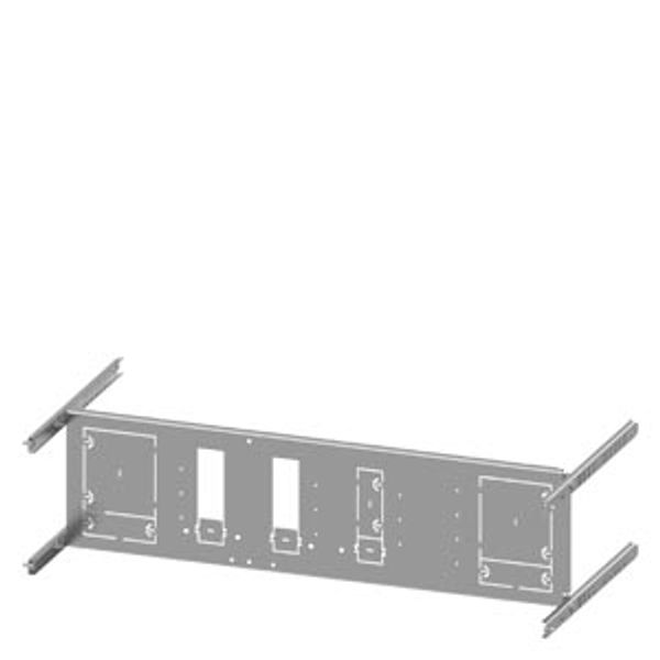 SIVACON S4 mounting plate 3VL1-3 up to 250A 3-pole  8PQ6000-4BA43 image 1