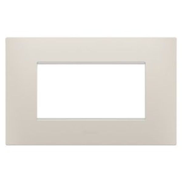 EGO PLATE - IN TECHNOPOLYMER - 4 MODULES - NATURAL BEIGE - CHORUSMART image 1