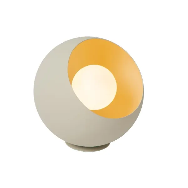 Lucide DOREDOS - Table lamp - Ø 20 cm - 1xE27 - Beige image 1