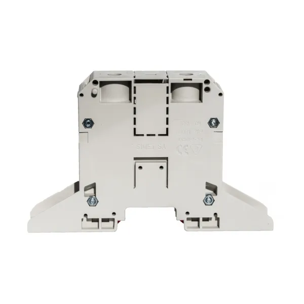 Rail-mounted screw terminal block ZSG1-70Ns grey image 1